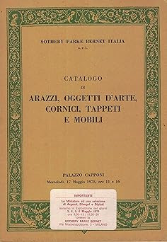 Catalogo arazzi oggetti - catalogo.,