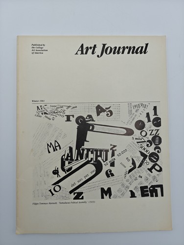 1981 art journal - art,