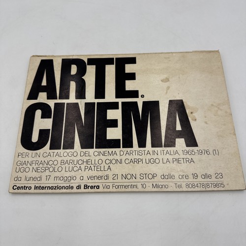 Rare 1976 arte cinema 1 - rare,