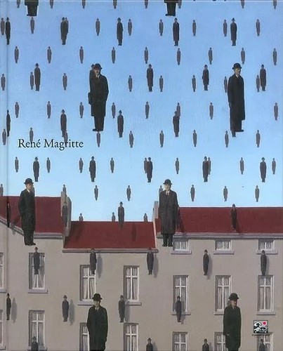 Magritte exhibition art book - magritte,