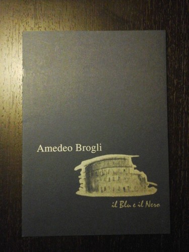 Blu nero amedeo brogli - nero,
