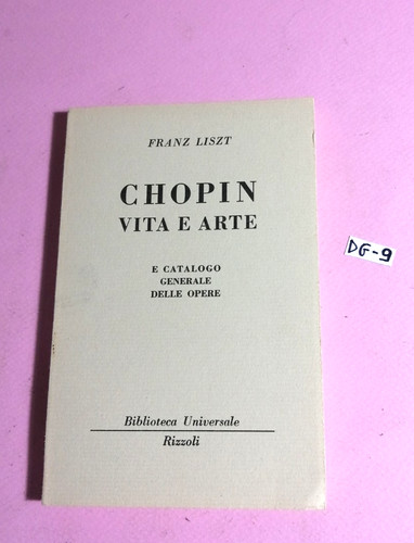 Chopin vita arte - e,